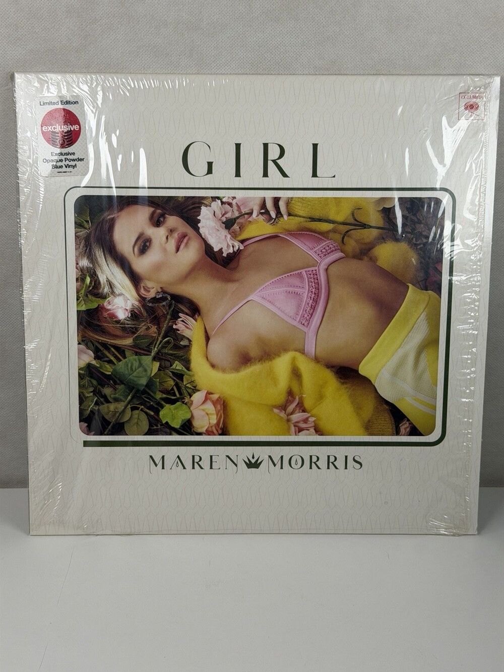 Maren Morris - GIRL Vinyl LP Target Exclusive Opaque Powder Blue Record VG